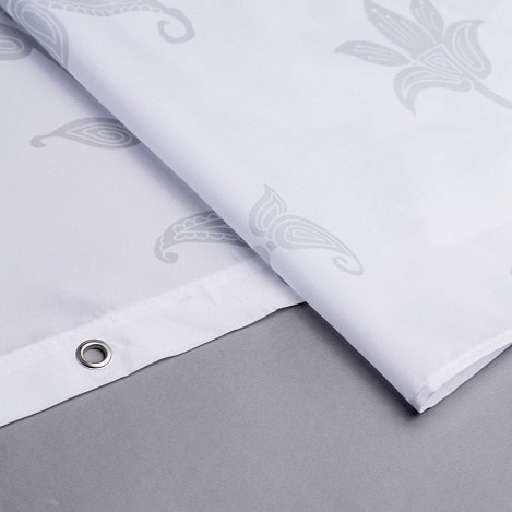 Штора для ванной комнаты IDDIS Elegant Silver SCID132P
