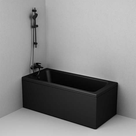 Акриловая ванна AM.PM Gem 150x70 W90A-150-070B-A черная