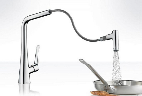 Смеситель для кухни hansgrohe Metris 14884000