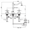 Смеситель для раковины Cezares Nostalgia NOSTALGIA-BLS2-01