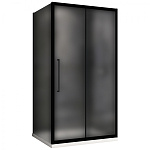 Душевой уголок Abber Schwarzer Diamant 100x90 AG30100BMH-S90BM черный