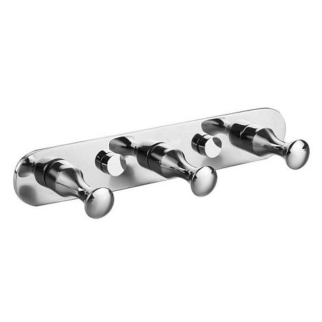 Планка с крючками тройная Milardo 001SM30M41