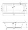 Акриловая ванна Cezares Plane mini 170x75 PLANE MINI-170-75-42