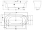 Акриловая ванна BelBagno 170x80 BB40-1700-MARINE