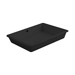 Раковина Simas Top E Lavabi D'Arredo S60 nero matt черная матовая