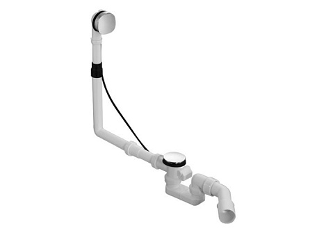 Слив-перелив для ванны Duravit Quadroval 790289000001000