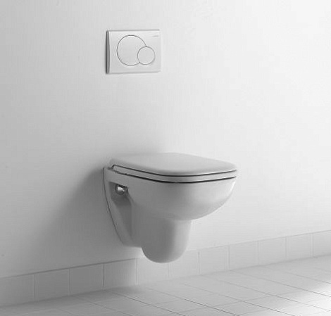 Унитаз подвесной Duravit D-Code 45351900A1 (25350900002+0067310000) с крышкой-сиденьем