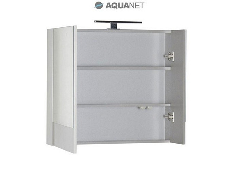 Шкаф-зеркало Aquanet Верона 75 (175381) белый камерино