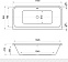 Акриловая ванна Excellent Arana 180x85 WAEX.ARA180WH