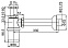 Сифон для раковины Cezares ARTICOLI VARI CZR-SBA-03