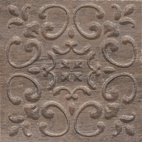 Вставка для пола Kerama Marazzi Браш Вуд 9.9x9.9 STG\С481\SG1550, Коричневый
