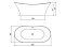 Ванна из литого мрамора Jacuzzi Infinito 180x80 9450-136A