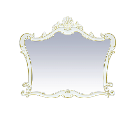 Зеркало Misty Bianco Л-Бья02100-381, бежевое с сусальным золотом