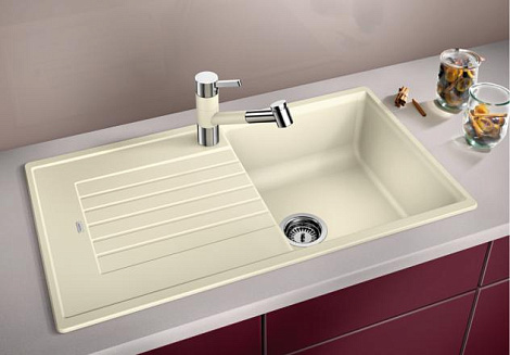 Кухонная мойка Blanco ZIA 5 S SILGRANIT PuraDur 520515, белый