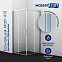 Душевой уголок WasserKRAFT Main 41S01 90x90x200 радиальный хром