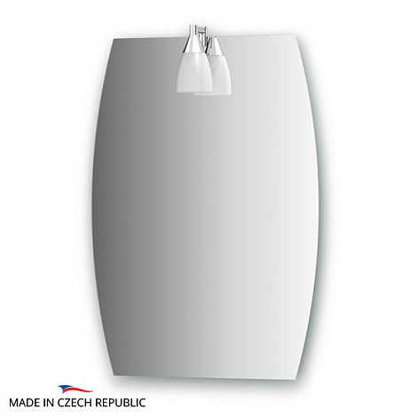 Зеркало со светильником 40 W 50х70 cm ELLUX Romance ROM-A1 0141