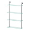 Полка 4-х ярусная 50 cm ELLUX Elegance ELE 048