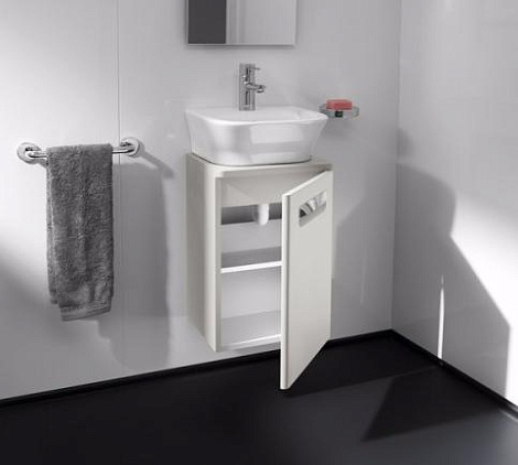 Тумба под раковину Roca GAP 45 (ZRU9302735) белая