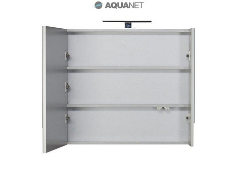 Шкаф-зеркало Aquanet Верона 75 (175381) белый камерино