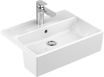 Раковина Villeroy&Boch Memento 55 см 41335501 альпийский белый