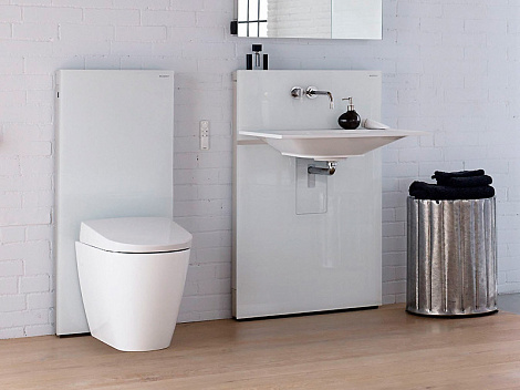 Приставной унитаз Geberit AquaClean 146.175.11.1, с функцией биде