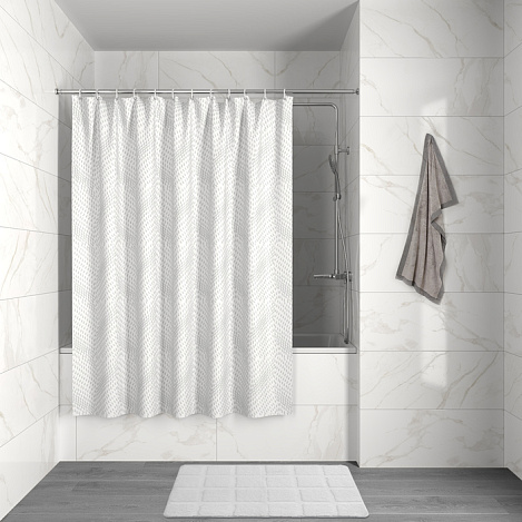 Штора для ванной комнаты IDDIS Decor D04P118i11 180x180 см