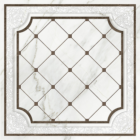 Вставка для стены Cersanit Capella 42x42 CP6R052, белый