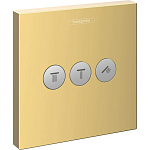 Переключатель потоков для душа hansgrohe Select 15764990 полированное золото
