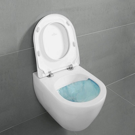 Подвесной унитаз Villeroy&Boch Subway 2.0 5606R001 альпийский белый