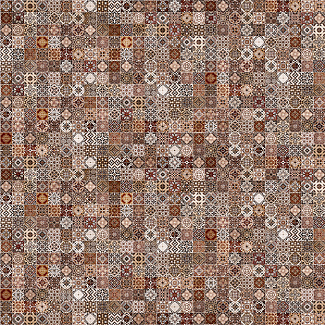 Плитка для пола Cersanit Hammam brown 42x42 HA4R112, коричневый