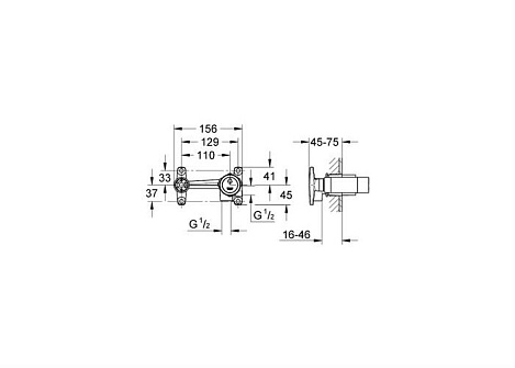 Внутренняя часть смесителя Grohe 32635000