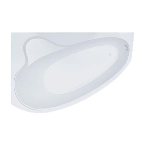 Акриловая ванна Triton Пеарл-шелл 160x104 асимметричная правая