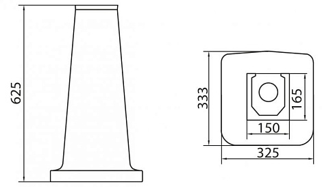 Пьедестал BelBagno BOHEME BB115P