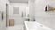 Панно для стены LB-CERAMICS Шебби Шик 60x40 1606-0006, белый