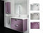 Тумба под раковину Roca The Gap ZRU9302742 фиолетовая