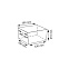 Корзина для белья WasserKRAFT Dinkel WB-580-L