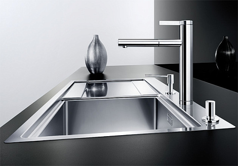 Смеситель для кухни Blanco LINEE-S 517591 хром