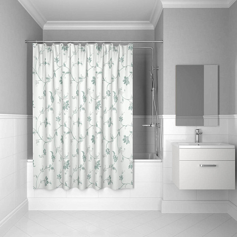 Штора для ванной комнаты IDDIS Elegant Silver SCID132P