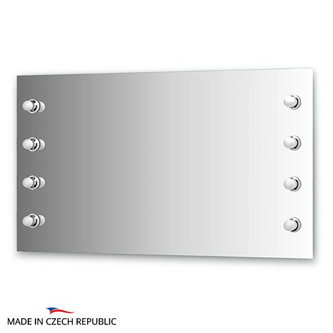 Зеркало с 8-ю светильниками 320 W 130х75 cm ELLUX Rondo RON-A8 9010