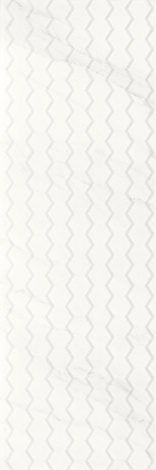 Фоновая плитка для стены Paradyz Margarita 32.5x97.7, Зигзаг Белый