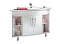 Комплект мебели Акватон Лас-Вегас (1A050901LA01L) левосторонний (Тумба+раковина+зеркало)