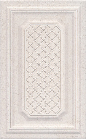 Декор для стены Kerama Marazzi Сорбонна 25x40 AD\A405\6356, белый