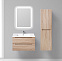 Тумба под раковину BelBagno Etna ETNA-800-2C-SO-WO-P, Rovere Bianco