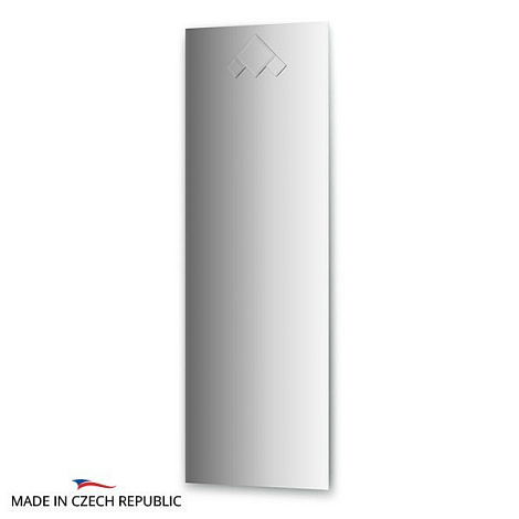 Зеркало с фацетом 10 mm с зеркальными декоративными элементами 50х150 cm FBS Decora CZ 0821