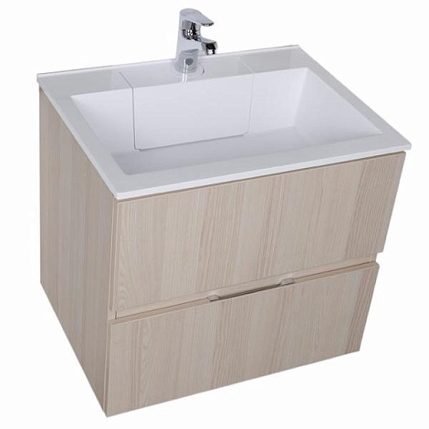 Комплект мебели Aquanet Алвита 60 (183248) ясень коимбра (Тумба+раковина+зеркало)