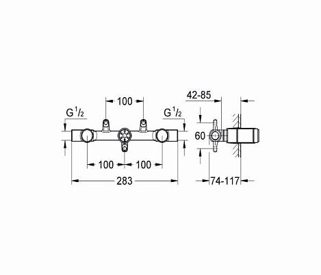 Внутренняя часть смесителя Grohe Ondus 29025000