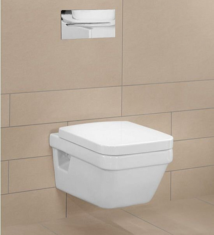 Подвесной унитаз Villeroy&Boch Omnia Аrchitectura 5685HR01 с сиденьем микролифт