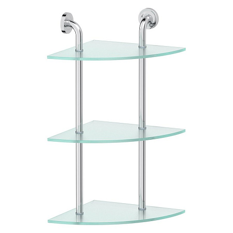 Полка угловая 3-х ярусная 30 cm ELLUX Elegance ELE 055