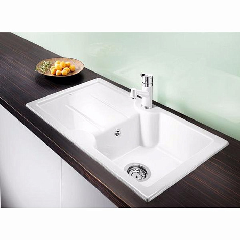 Кухонная мойка Blanco IDESSA 45 S 514498, глянцевый белый
