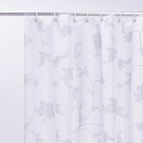 Штора для ванной комнаты IDDIS Elegant Silver SCID132P
